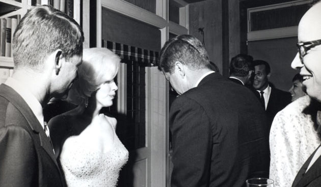 Marilyn i JFK