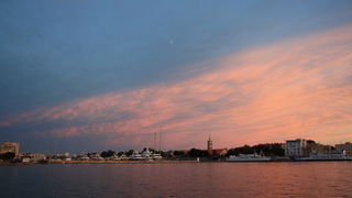 Čudesni zalazak sunca u Zadru 26. kolovoza 2012.