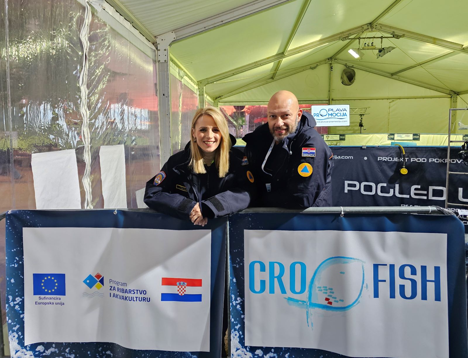 Ronilačka atrakcija na Crofish sajmu