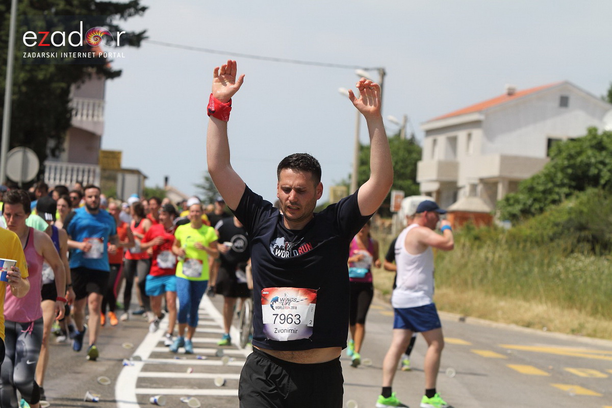 Wings for Life 2018: Okrjepa i prolazak kroz Bibinje trkača velikog srca