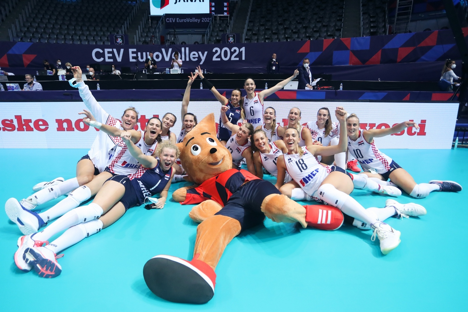 EP u odbojci: Hrvatska – Mađarska 3-1