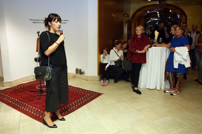 ZKM: Otvorena izložba Mare Milin “Off Stage”, Foto: Luka Stanzl/PIXSELL