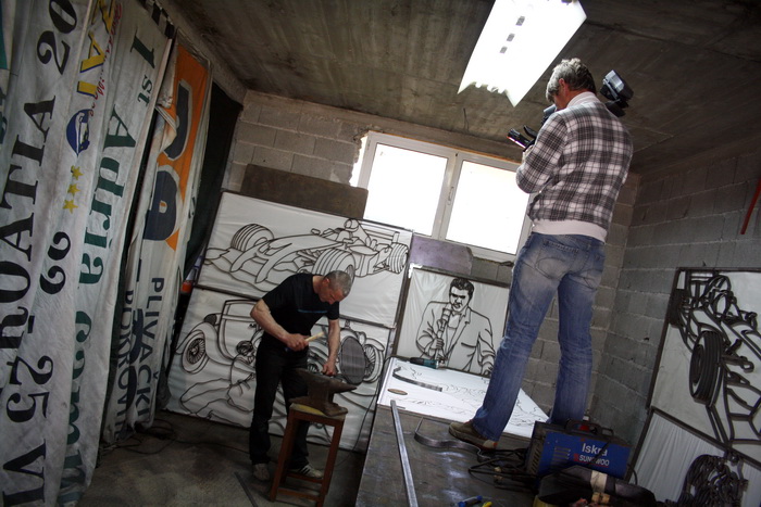 Kako stvara Goran Knezevic, Foto: Mladen Malik