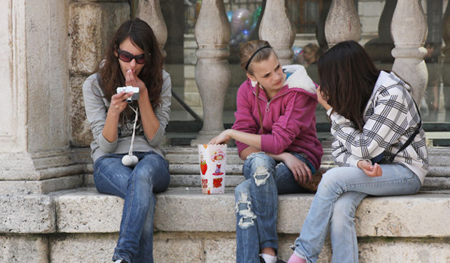 Đir po gradu 10. travnja 2010., mladi, studenti, djevojke  (Foto:Saša Čuka)