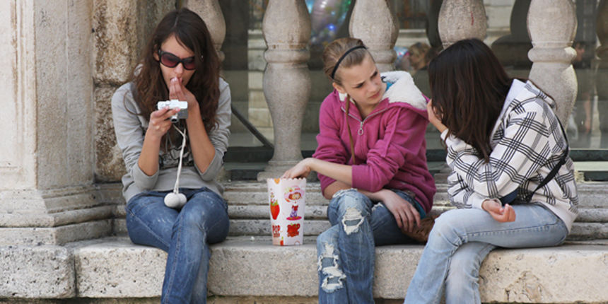 Đir po gradu 10. travnja 2010., mladi, studenti, djevojke  (Foto:Saša Čuka)