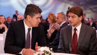 25.10.2013., Zadar – U Falkensteiner hotelu u Punta Skali dodjeljene su nagrade “Covjek – kljuc uspjeha u turizmu”. Svecanosti su prisustvovali premijer Zoran Milanovic te ministri Darko Lorencin i Gordan Maras te brojni drugi uvazeni gosti. Photo: Fili