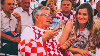 Euro 2016: Utakmica između Hrvatske i Češke gledala se u brojnim zadarskim lokalima i kafićima.