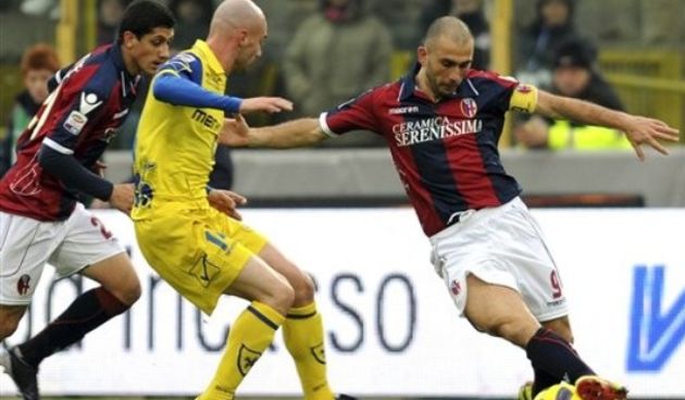 Bologna striker Marco Di Vaio // AP Photo