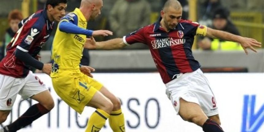 Bologna striker Marco Di Vaio // AP Photo