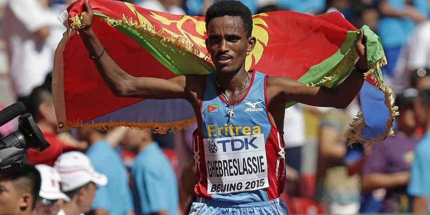 Ghirmay Ghebreselassie, foto: AP Photo/David J. Phillip Ghirmay Ghebreselassie, foto: AP Photo/David J. Phillip