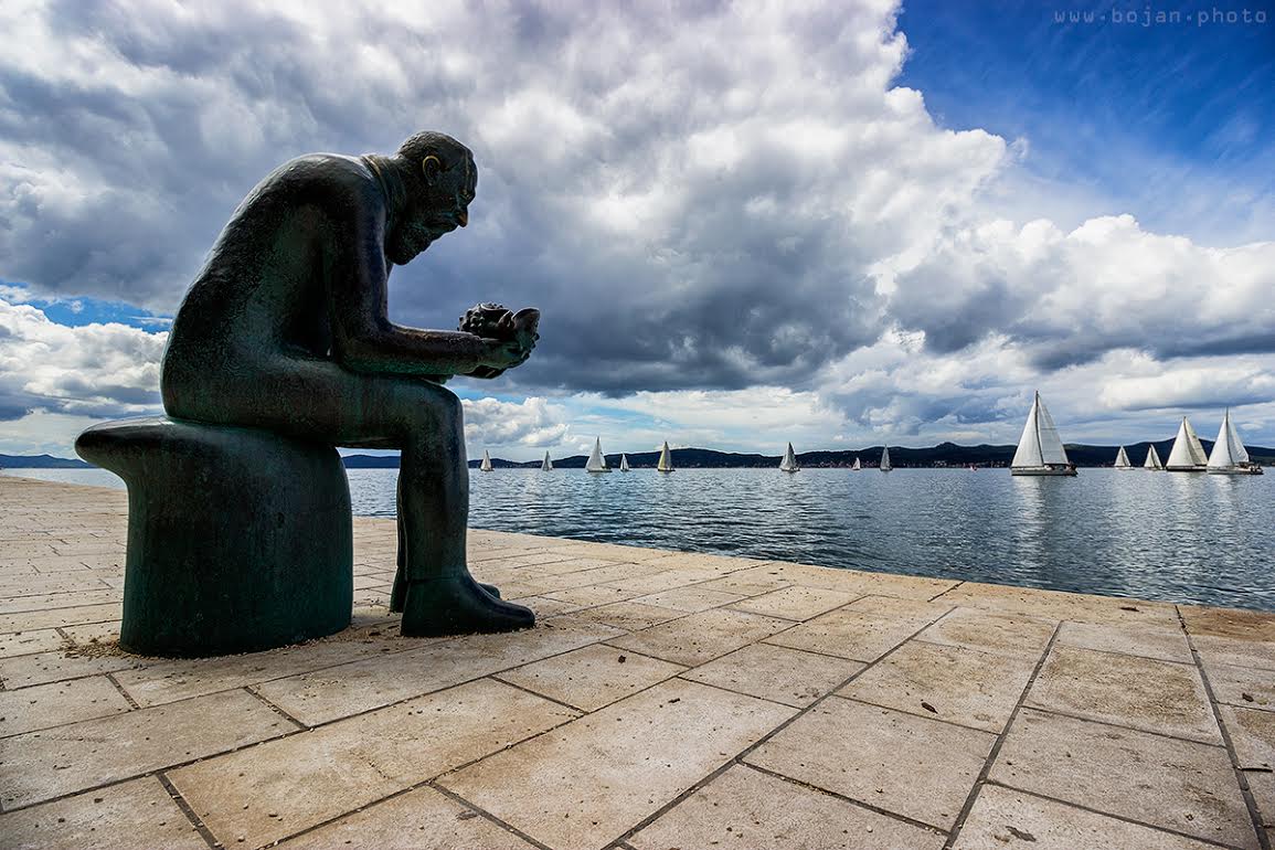 Sa zadarske rive startala je 30. jubilarna Zadarska regata koja se jedri od Zadra do Preka u organizaciji JK Uskok. Photo: Bojan Bogdanić