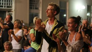 17.07.2013., Zadar – Na Poljani Sime Budinica odrzan je koncert Simon Marlowa i Jazz orkestra HRT-a. Photo: Filip Brala/PIXSELL 17.07.2013., Zadar – Na Poljani Sime Budinica odrzan je koncert Simon Marlowa i Jazz orkestra HRT-a. Photo: Filip Brala/PIXSELL