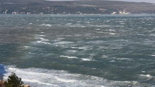 Zaledilo more kod Karina