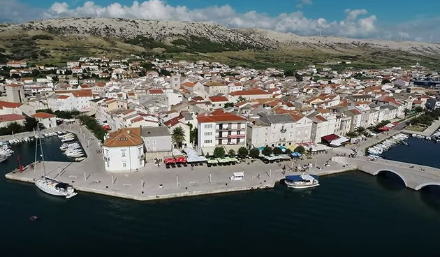 Pag, Grad Pag, Općina Pag, Uhlinac, Most