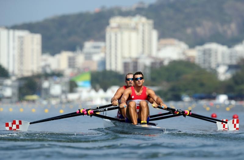 Olimpijske igre Rio 2016. Veslanje, polufinale dvojac na pariće, Valent i Martin Sinković. Photo: Igor Kralj/PIXSELL