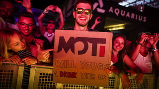 Trećeg dana Blacksheep Festivala u Aquarius klubu na Zrću nastupio je Moti. Foto: Goran Telak