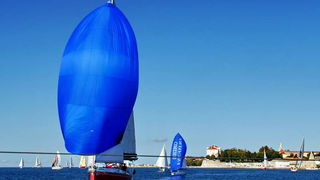 Zadarska Koka 2016. gledana s mora. Foto: Leonard Kvarantan Zadarska Koka 2016. gledana s mora. Foto: Leonard Kvarantan