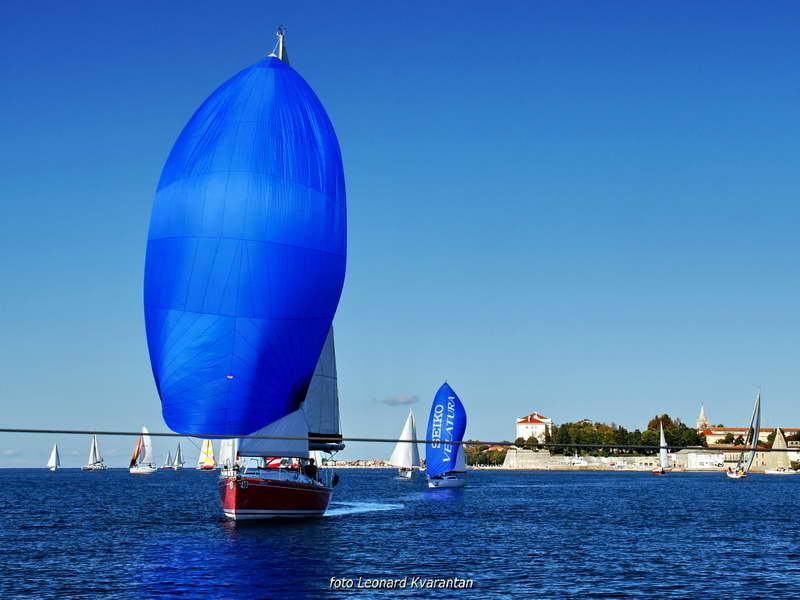 Zadarska Koka 2016. gledana s mora. Foto: Leonard Kvarantan Zadarska Koka 2016. gledana s mora. Foto: Leonard Kvarantan