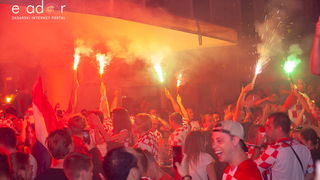 Zadar je gorio: Velika fešta nakon plasmana Vatrenih u finale Svjetskog prvenstva