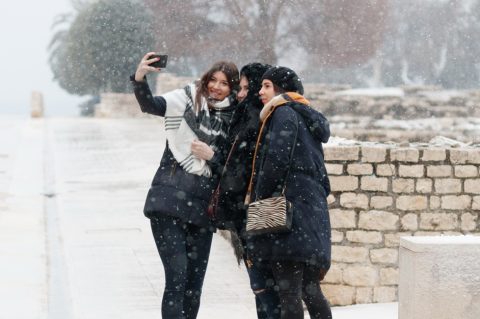 Snježni đir po gradu, četvrtak 1. ožujka 2018.