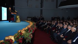 Predsjednica Grabar-Kitarović na svečanoj sjednici Gradskog vijeća Predsjednica Grabar-Kitarović na svečanoj sjednici Gradskog vijeća