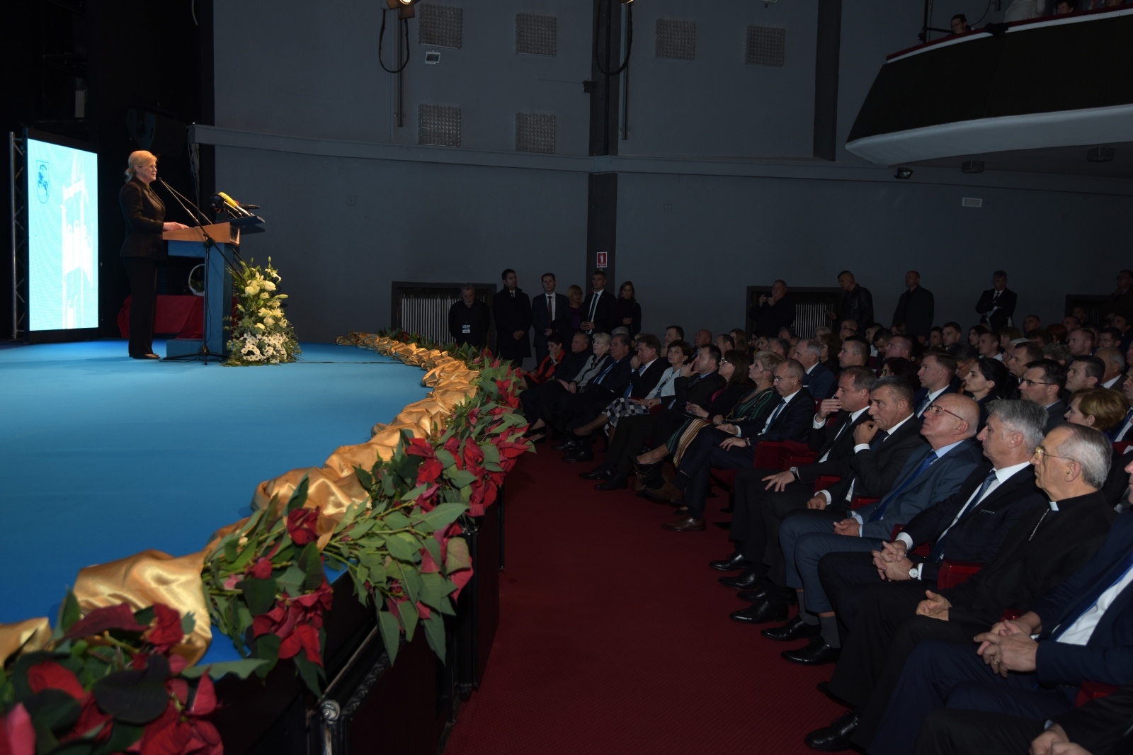 Predsjednica Grabar-Kitarović na svečanoj sjednici Gradskog vijeća Predsjednica Grabar-Kitarović na svečanoj sjednici Gradskog vijeća