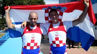 Rio de Janeiro, Brazil – Braća Sinkovic, Martin i Valent, osvajači su olimpijske zlatne medalje u utrci dvojaca na pariće.  Photo: Igor Kralj/PIXSELL