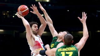 Lille, stadion Pierre Mauroy – Finale EuroBasketa 2015, Španjolska – Litva 80-63. Photo: Igor Kralj/PIXSELL Lille, stadion Pierre Mauroy – Finale EuroBasketa 2015, Španjolska – Litva 80-63. Photo: Igor Kralj/PIXSELL