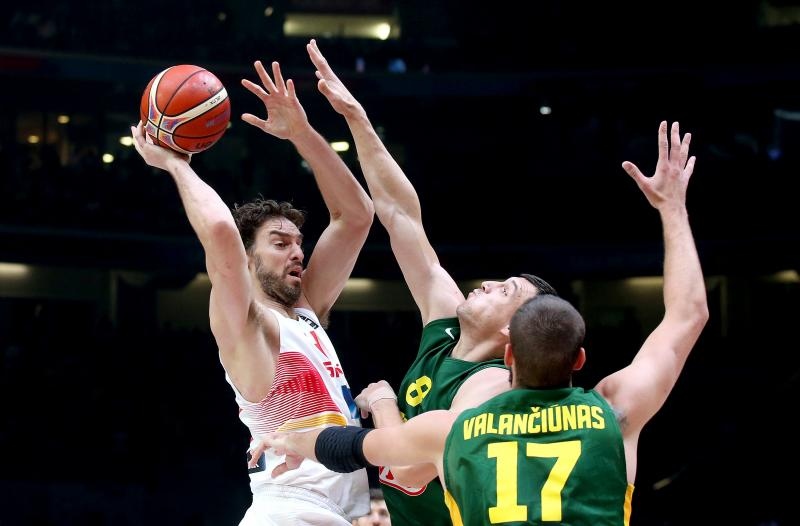 Lille, stadion Pierre Mauroy – Finale EuroBasketa 2015, Španjolska – Litva 80-63. Photo: Igor Kralj/PIXSELL Lille, stadion Pierre Mauroy – Finale EuroBasketa 2015, Španjolska – Litva 80-63. Photo: Igor Kralj/PIXSELL