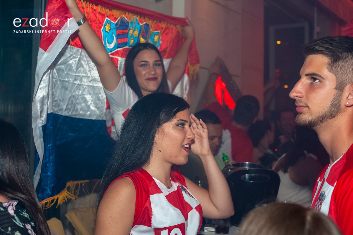 Zadar je gorio: Velika fešta nakon plasmana Vatrenih u finale Svjetskog prvenstva