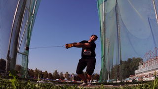 Zagreb, 130911.
IAAF World Challenge Zagreb 2011, 
61. memorijal Borisa Hanzekovica na atletskom stadionu Mladost na Savi.
Na slici: Haklits Andreas (Croatia)
Foto: Srdjan Vrancic / CROPIX