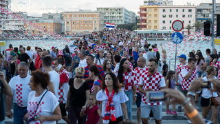 Veličanstven doček četvorice zadarskih Vatrenih Veličanstven doček četvorice zadarskih Vatrenih