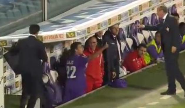 Adem Ljajić i Delio Rossi, screenshot: Youtube