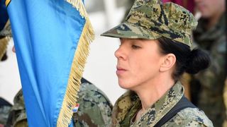 Mimohod postrojbi sudionica VRO Maslenica ulicama Zadra u povodu 24. obljetnice Mimohod postrojbi sudionica VRO Maslenica ulicama Zadra u povodu 24. obljetnice