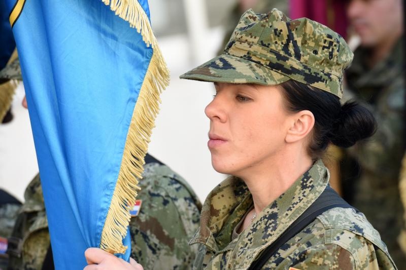 Mimohod postrojbi sudionica VRO Maslenica ulicama Zadra u povodu 24. obljetnice Mimohod postrojbi sudionica VRO Maslenica ulicama Zadra u povodu 24. obljetnice