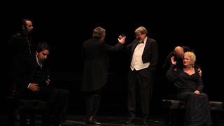 Gospoda Glembajevi u HNK Zadar, foto: Iva Perinčić Gospoda Glembajevi u HNK Zadar, foto: Iva Perinčić