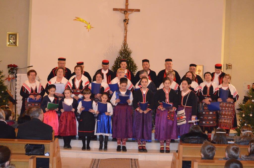 Humanitarni božićni koncert u Zemuniku 2. siječnja 2016.