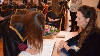 Promocija prvostupnika Hrvatskog i Ruskog jezika Sveučilišta u Zadru Promocija prvostupnika Hrvatskog i Ruskog jezika Sveučilišta u Zadru