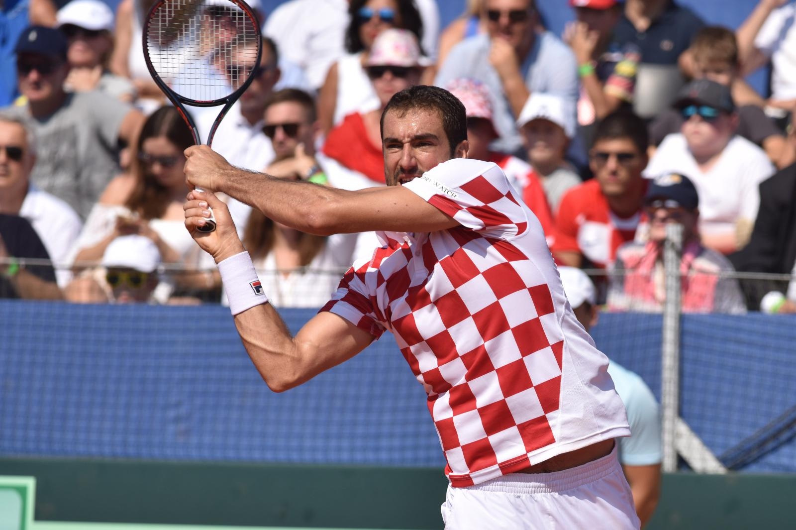 Davis Cup: Marin Čilić – Sam Querrey 1-3 Davis Cup: Marin Čilić – Sam Querrey 1-3
