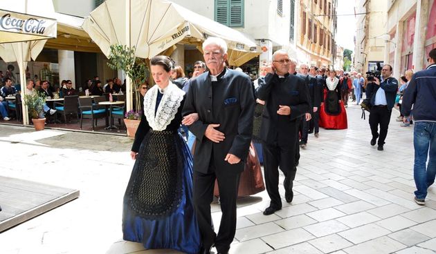 Predstavljanje svečane zadarske pučke nošnje, foto: Iva Perinčić