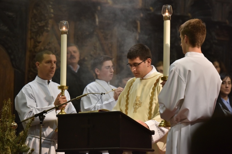 Svečana misa polnoćka u katedrali svete Stošije. Foto: Dino Stanin/PIXSELL Svečana misa polnoćka u katedrali svete Stošije. Foto: Dino Stanin/PIXSELL