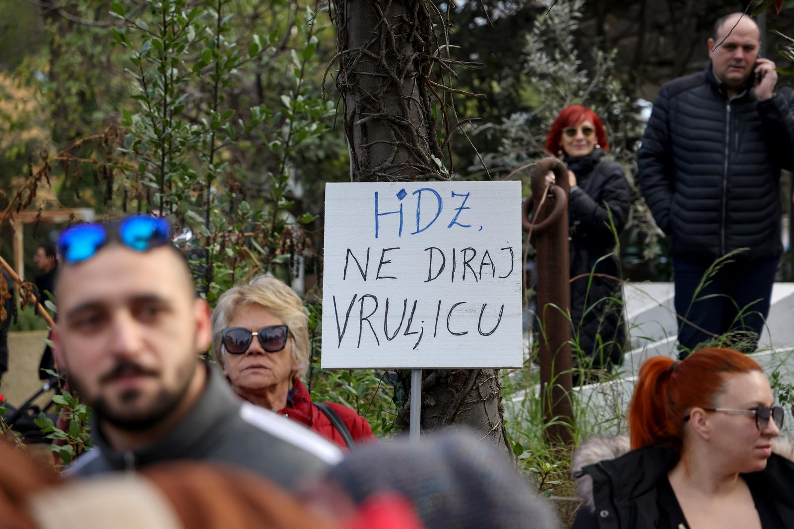 Prosvjed “Spasimo Vruljicu” Prosvjed “Spasimo Vruljicu”
