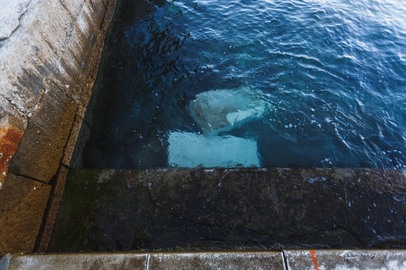 Dio zadarske rive urušio se nakon tijekom subotnjeg nevremena
