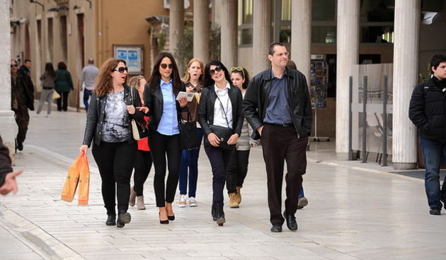 Skitnja gradom 25. ožujka 2014.  Foto: Roberto Lerga