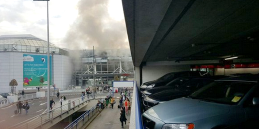 Teroristički napad na zračnu luku u Bruxellesu. Foto: Twitter Teroristički napad na zračnu luku u Bruxellesu. Foto: Twitter
