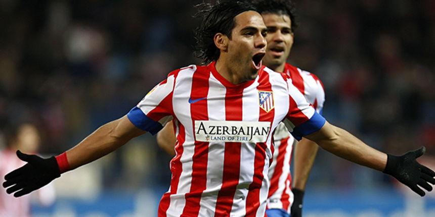 Radamel Falcao, foto: clubatleticodemadrid.com Radamel Falcao, foto: clubatleticodemadrid.com