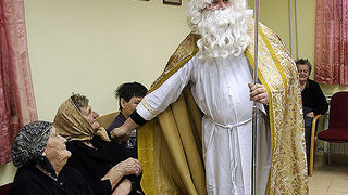 Polaganje vijenaca u more – pomorska skola