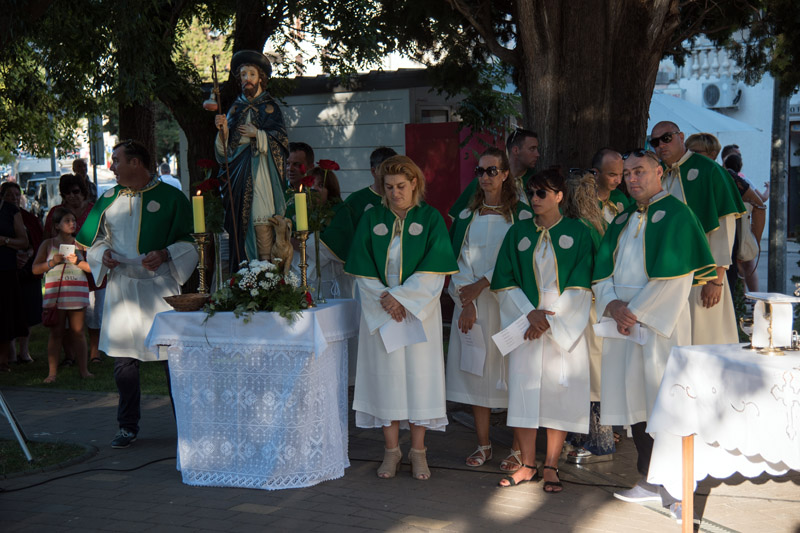 Procesija u Biogradu na blagdan sv. Roka, foto: Vinko Pešić Procesija u Biogradu na blagdan sv. Roka, foto: Vinko Pešić