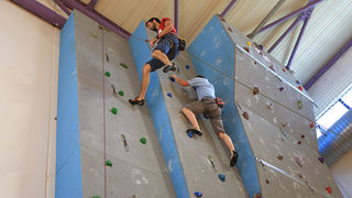 Bibinje: Natjecanje u sportskom penjanju na umjetnoj stijeni, foto: Leo Banić