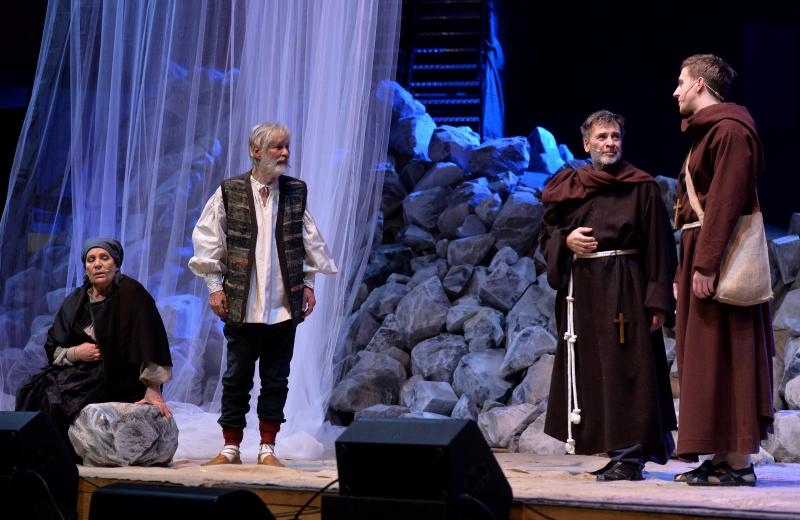 U koncertnoj dvorani Vatroslav Lisinski odrzana je premijera mjuzikla Mirakul. Photo: Marko Lukunic/PIXSELL U koncertnoj dvorani Vatroslav Lisinski odrzana je premijera mjuzikla Mirakul. Photo: Marko Lukunic/PIXSELL